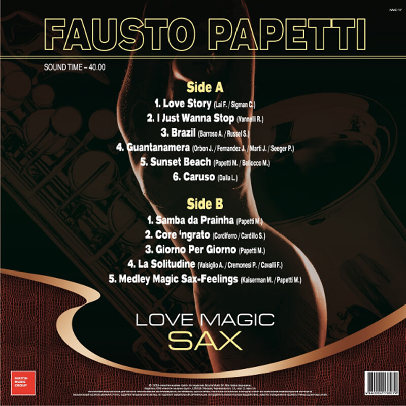 Fausto Papetti Love Magic Sax